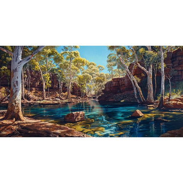 Contemporary Australian Landscape Canvas